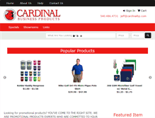 Tablet Screenshot of cardinalbp.com